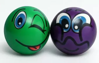 Мячик зефирный «Подмигнул» 6,3см фото, цены, купить