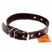 Ошейник 35 черный фетр, безразмерный (длина 68, обхват шеи 17-54см) Арт.О3534 фото, цены, купить