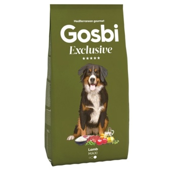GOSBI EXCLUSIVE MAXI LAMB с  ягнёнком для крупных пород собака фото, цены, купить