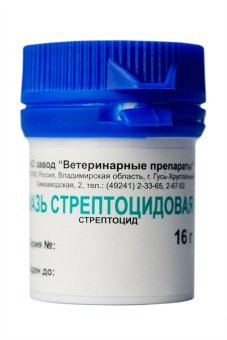 мазь Стептоцидовая 16г фото, цены, купить