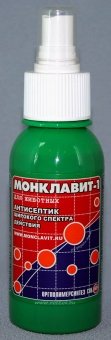 Спрей Монклавит-1 йод  130мл  фото, цены, купить