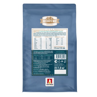 Breeder's Way Kitten/Mother Индейка для котят и беременных кошек 1,8кг фото, цены, купить