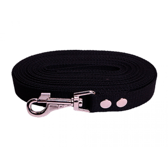 Брезент Поводок 20мм 3м карабин Чёрный фото, цены, купить