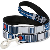 Поводок Звездные войны Запчасти R2-D2 мультицвет 120см Buckle-Down фото, цены, купить