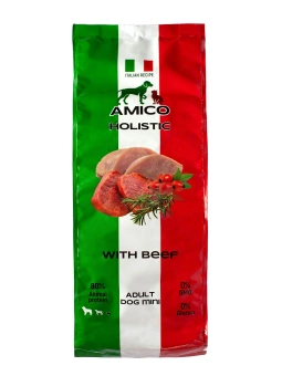 AMICO Dog Adult Mini с телятиной для собак мелких пород 12кг фото, цены, купить