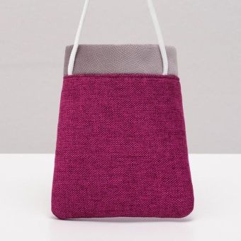 Подвесной карман для грызунов с окошком, мебельная ткань микс цветов 10*15 см фото 