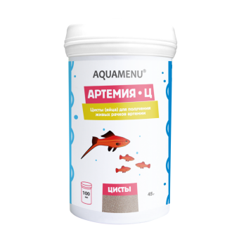 AQUAMENU Артемия-Ц 100мл/45г фото, цены, купить