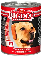 Зоогурман BIG DOG консервы 850г с телятиной и овощами для собак фото, цены, купить