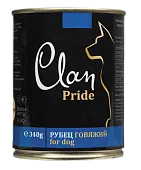 Clan Dog Pride консерва для собак 340г Рубец Говяжий