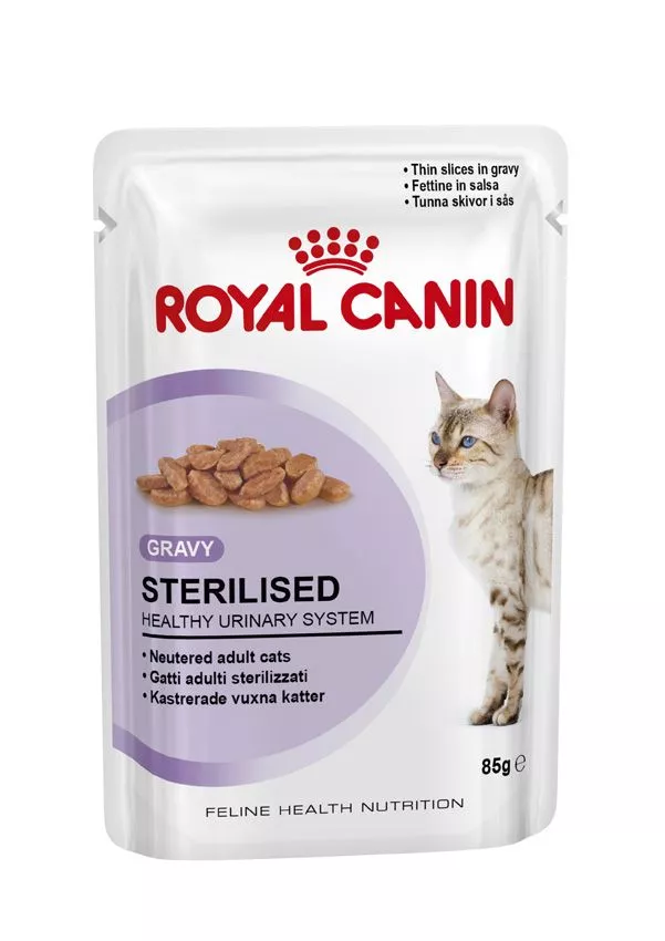Royal Canin Sterilised (в соусе) Роял Канин Стерилайзед для стерилизованных кошек