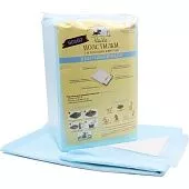 Пеленки 60*60см VitaVet впитывающие гелевые с фикс. полосками 35шт