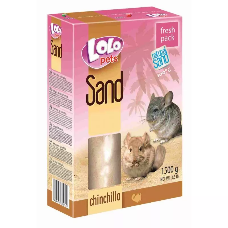 LOLO песок для шиншилл 1,5кг фото