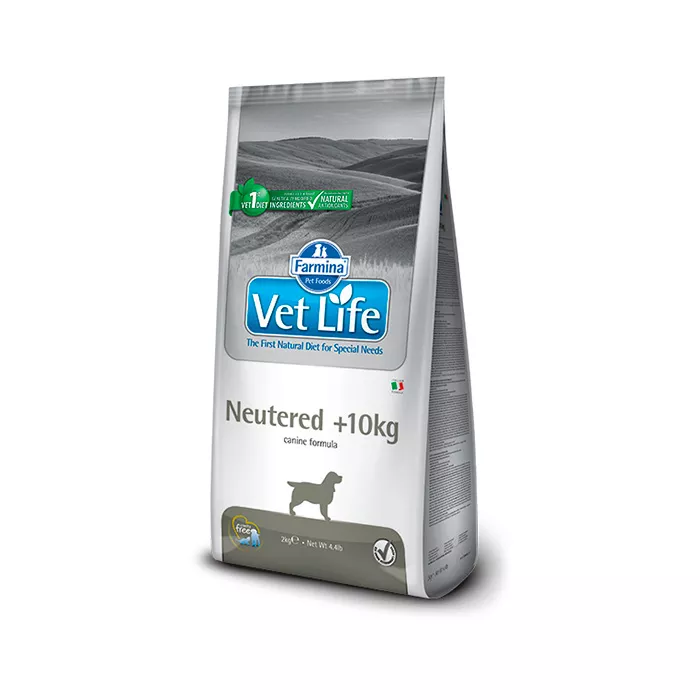 Farmina VetLife Neutered 12кг для кастированных/стерилизованных собак весом более 10 кг фото, цены, купить
