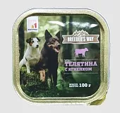 Зоогурман Breeder's way консервы (ламистер) для собак с телятиной и ягненком 100г фото, цены, купить