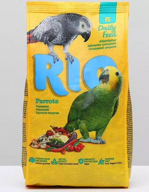 RIO 1кг для крупных попугаев фото, цены, купить