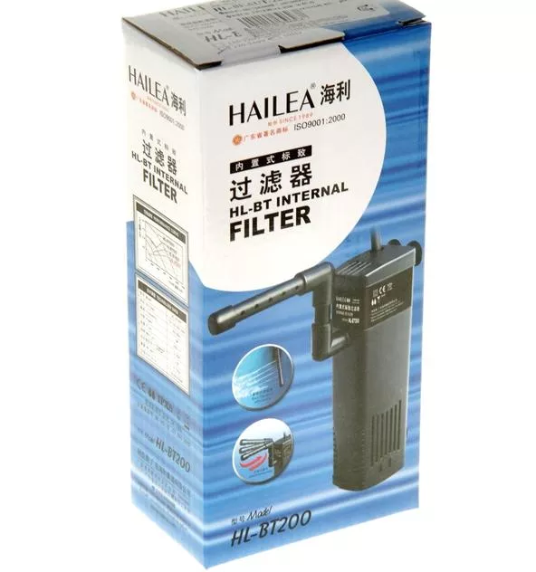 Фильтр внутренний с дождев флейтой 3W (200л/ч акв до 60л) угольн.катридж фото, цены, купить