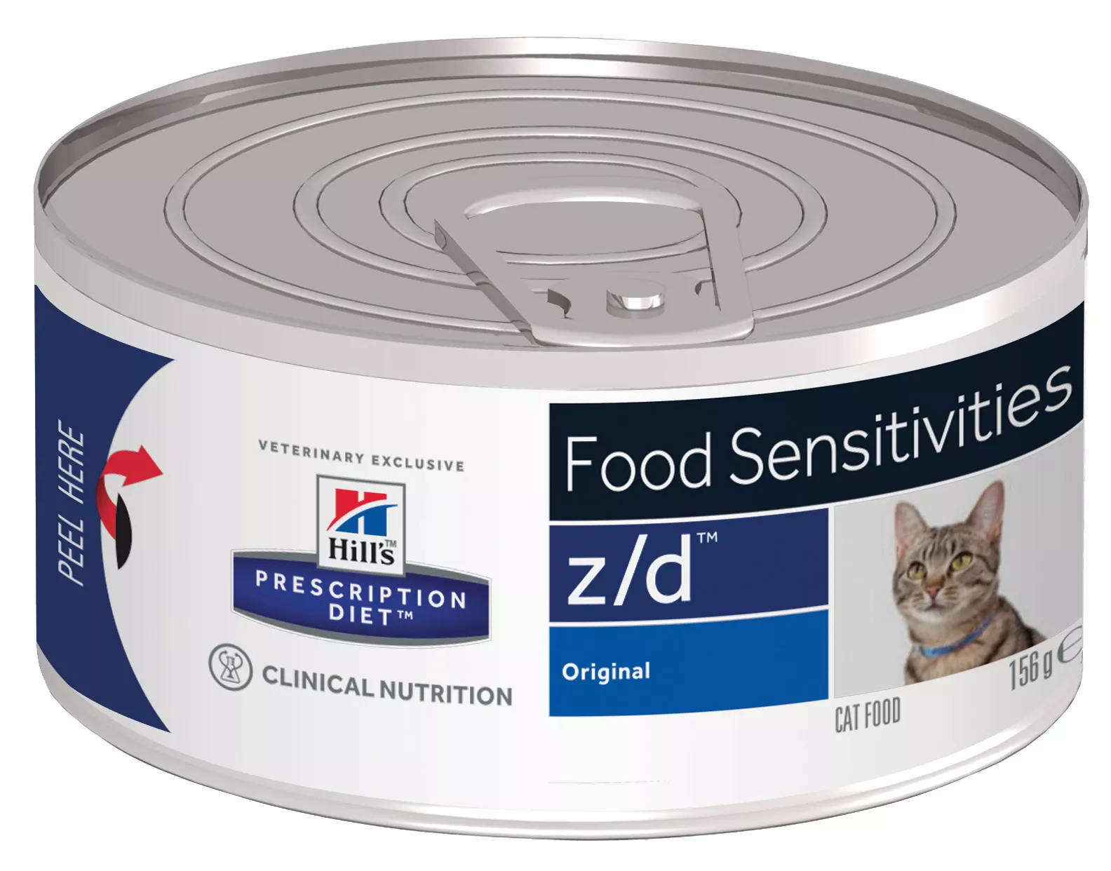 HILL'S PD z/d  консервы Food Sensitivities Ultra 156г при аллергии у кошек фото, цены, купить