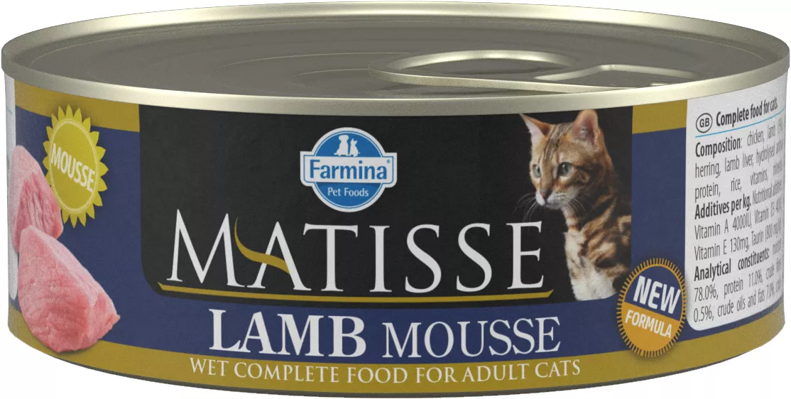 Farmina MATISSE  Консервы 85г мусс из ягнёнка для кошек фото, цены, купить