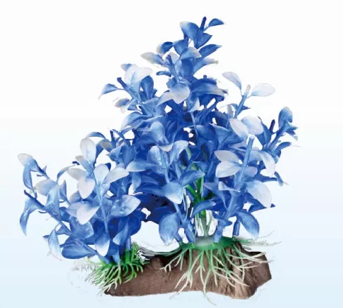 Искусственное растение, синее 20см. (YM-5605) фото, цены, купить