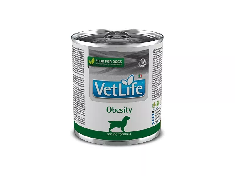 Farmina VetLife Obesity Консервы паштет 300г при ожирении у собак фото, цены, купить