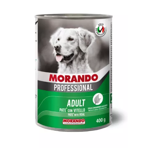 MORANDO PROFESSIONAL  Паштет с телятиной консервы для собак 400г  фото, цены, купить