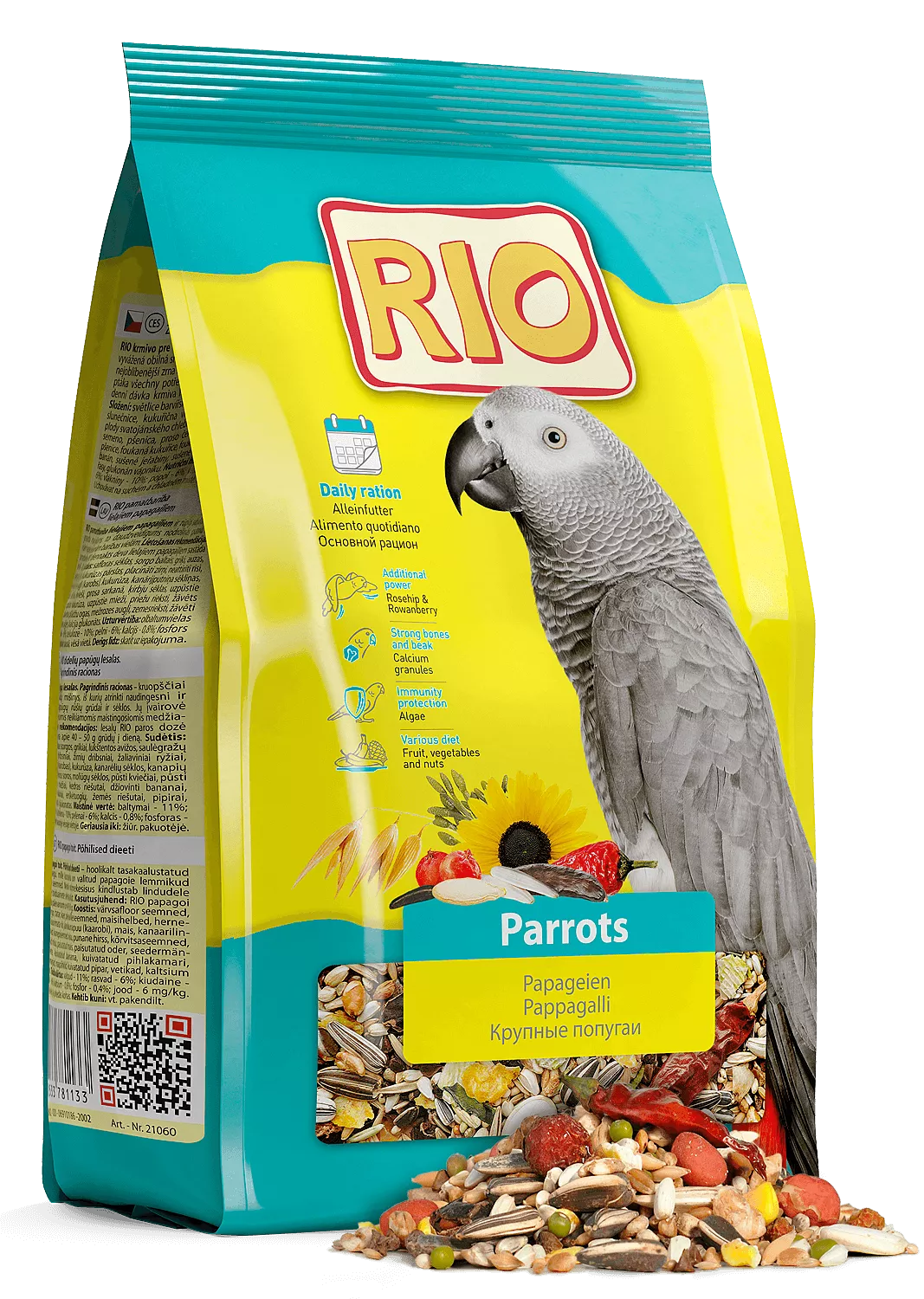 RIO 500г корм для крупных попугаев фото, цены, купить