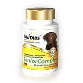 Витамины Unitabs SeniorComplex с Q10 для собак, 100таб фото, цены, купить