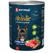 Зоогурман Holistic консервы ягненок, рис, овощи 350г для собак