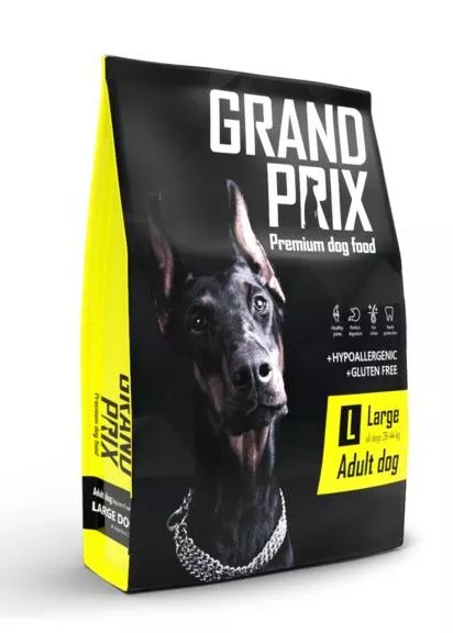 GRAND PRIX  ADULT Large с курицей для крупных пород собак 2,5кг фото, цены, купить