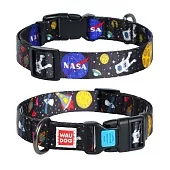 Ошейник  Collar WAUDOG NASA 25мм 35-58см L нейлон