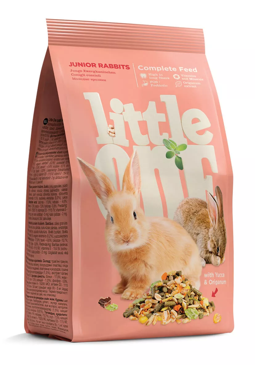 Little One Юниор 400г для кроликов фото, цены, купить