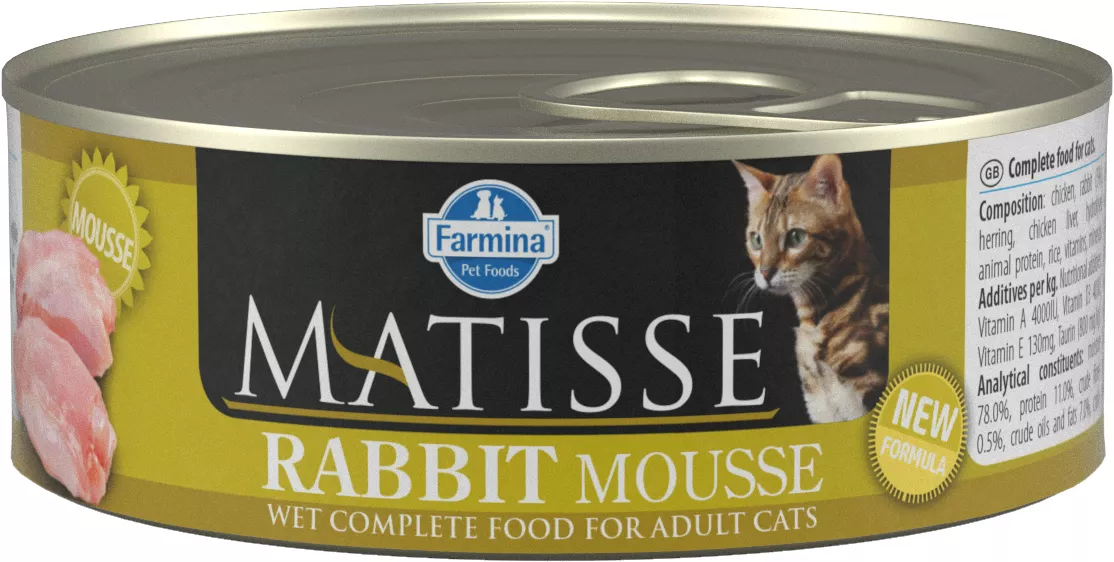 Farmina MATISSE Консервы 85г мусс из кролика для кошек фото, цены, купить