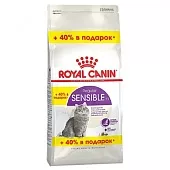 Royal Canin Sensible для кошек с чувствительным пищеварением 400г +160г