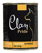 Clan Dog Pride консерва для собак 340г Сердечки Куриные