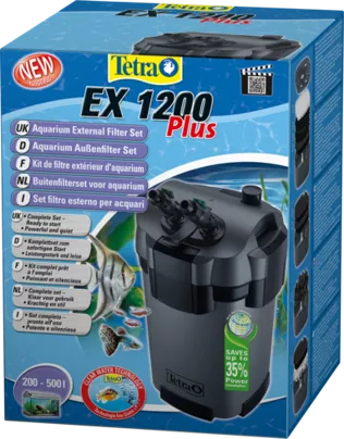 Tetratec EX 1200 plus фильтр внешний (200-500л) 1200л/ч (4 кассеты) фото, цены, купить
