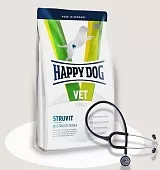 Happy Dog VET Diet Skin Protect при раздражении кожи и чрезмерной линьки у собак 1кг