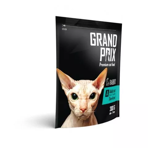 GRAND PRIX  Sterilized с кроликом  для стерилизованных котов 300г фото, цены, купить