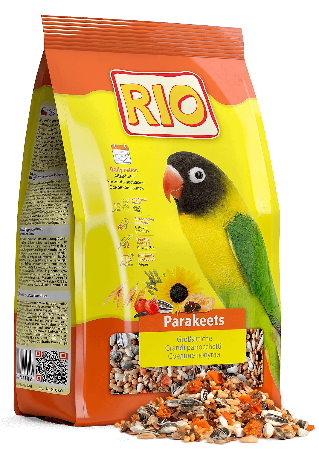 RIO 1кг корм для средних попугаев фото, цены, купить