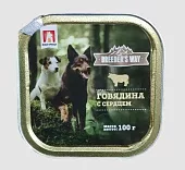 Зоогурман Breeder's way консервы (ламистер) для собак с говядиной и сердцем 100г фото, цены, купить