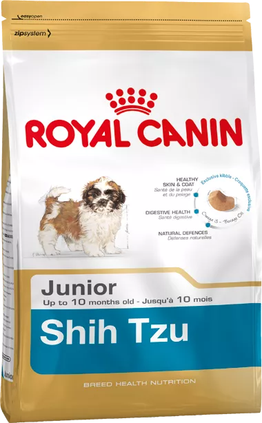 Royal Canin Shih Tzu Junior для щенков породы Ши-тцу до 10 месяцев фото, цены, купить
