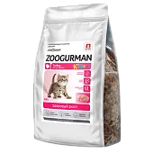 Zoogurman Kitten с индейкой для котят 600г