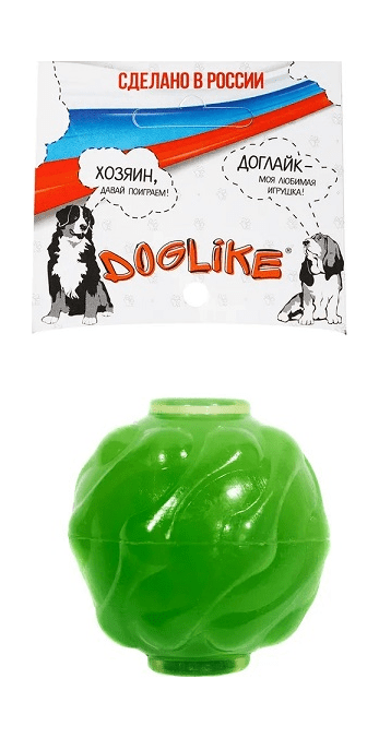 Мяч DogLike 6см  Большой Зелёный фото, цены, купить