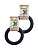 НАБОР Doglike Tug&Twist Кольцо 8-мигранное миниатюрн Чёрное 2шт+ Тарелка Doglike 17см 1шт фото, цены, купить