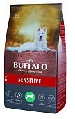 Mr.Buffalo SENSITIVE с ягненком для собак средних и крупных пород 14 кг