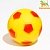 Игрушка пищащая "Мяч Футбол" для собак 6,2см жёлтая фото, цены, купить